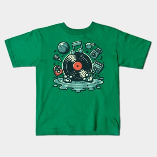 Vinyl Lover Kids T-Shirt